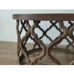 ขาย  โต๊ะข้างไม้ Solid Round Side Table