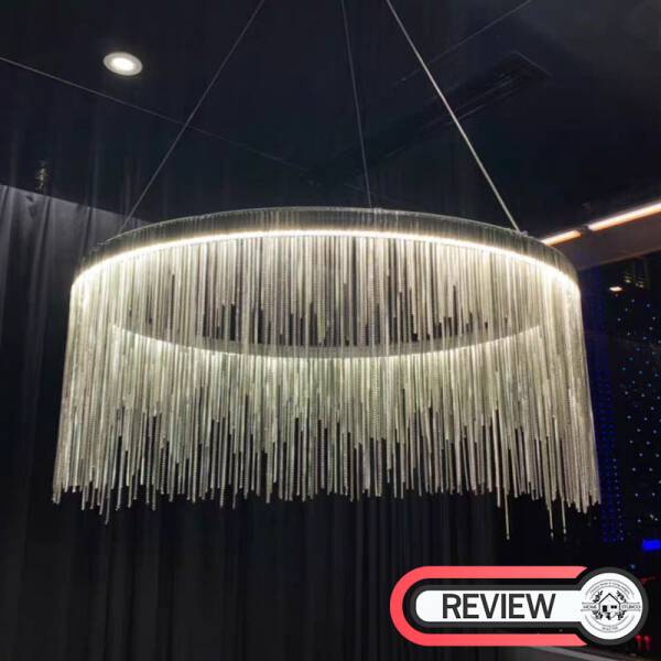 ขาย โคมไฟแต่งบ้านติดเพดาน Luxury Nordic Circle Chandelier