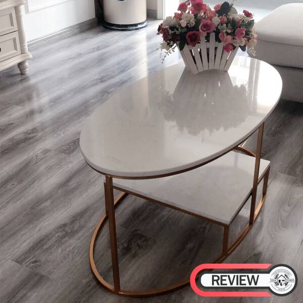 ขาย โต๊ะกลางท็อปหินอ่อนทรงรี Oval Designed Coffee Table II