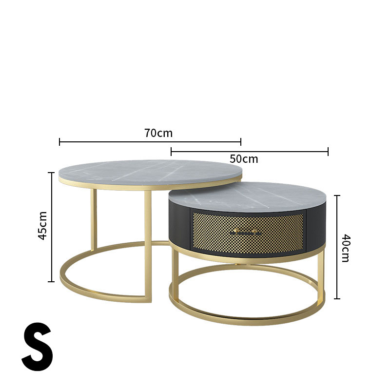 Size S ทอง - เทา