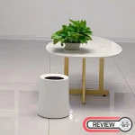 ขาย โต๊ะกลางท็อปหินอ่อนทรงรี Oval Marble Coffee Table III