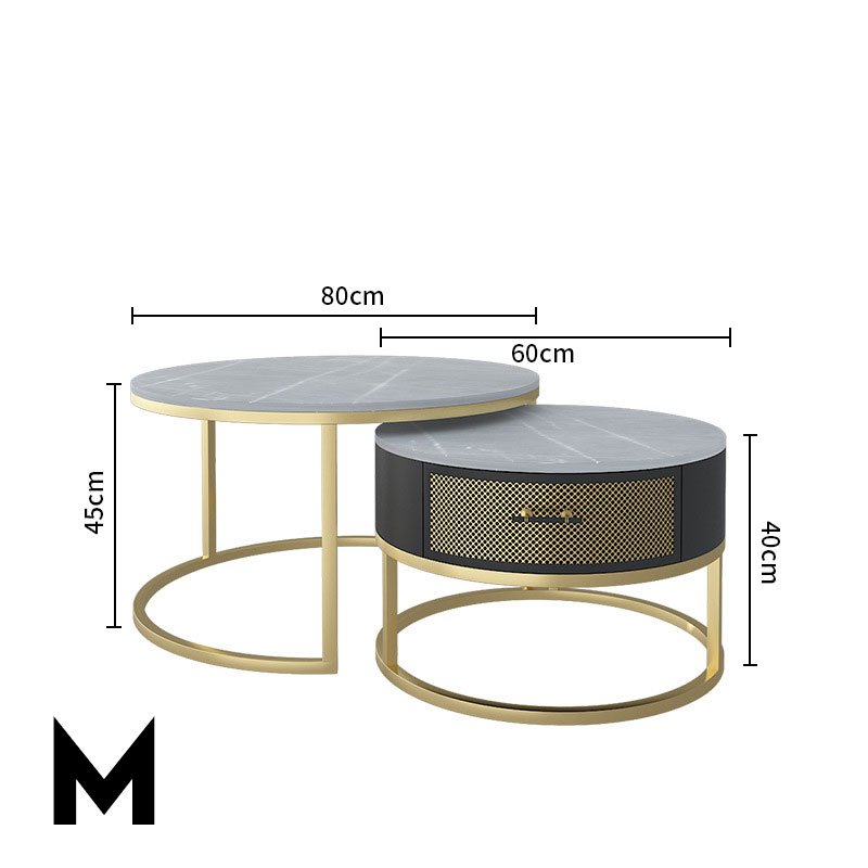 Size M ทอง - เทา