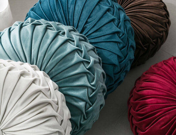 ขาย เบาะรองนั่งกำมะหยี่ Circle Decorative Cushion