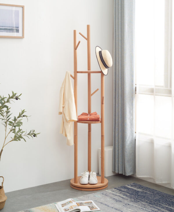 ขาย ชั้นแขวนเสื้อหมุนได้ Rotating Clothes Shelf