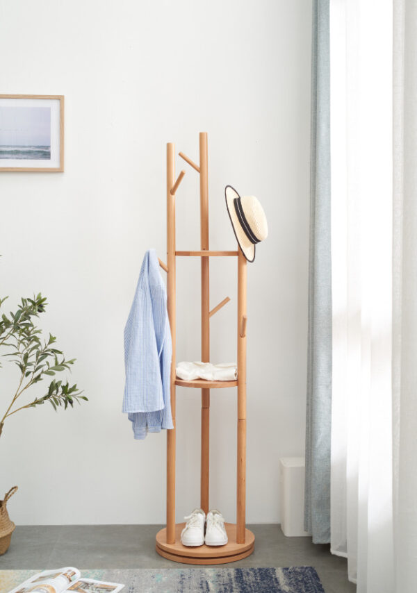 ขาย ชั้นแขวนเสื้อหมุนได้ Rotating Clothes Shelf
