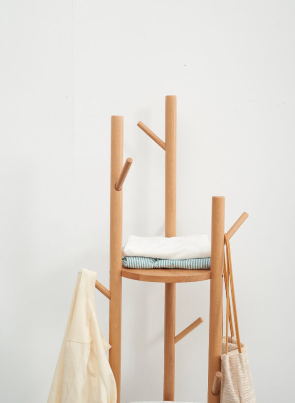 ขาย ชั้นแขวนเสื้อหมุนได้ Rotating Clothes Shelf