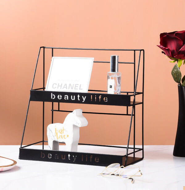 ขาย ชั้นวางเครื่องสำอาง Double-Layers Decorative Tray