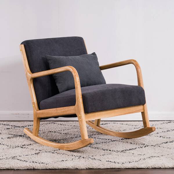 ขาย เก้าอี้โยก Wooden Rocking Chair