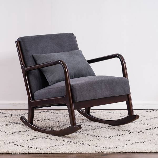 ขาย เก้าอี้โยก Wooden Rocking Chair