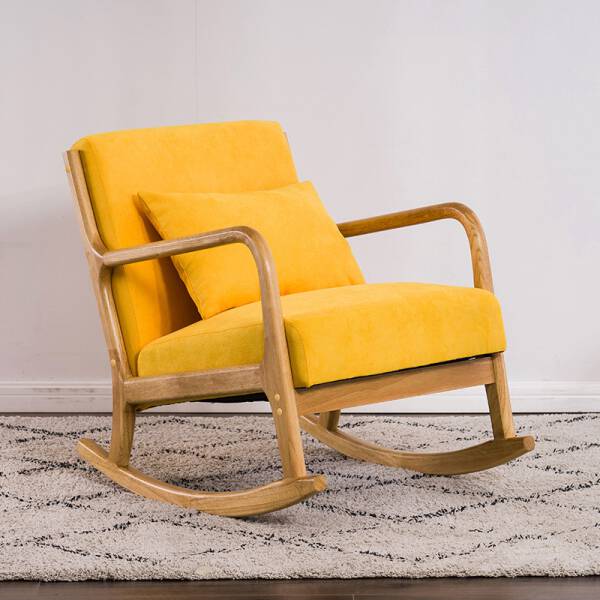 ขาย เก้าอี้โยก Wooden Rocking Chair