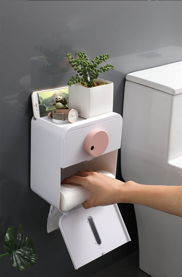ขาย กล่องใส่ทิชชู่กันน้ำ Toilet Tissue Holder IV