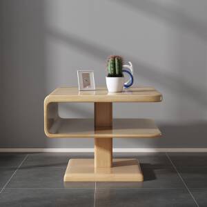 ขาย โต๊ะข้างไม้ Designed Solid Wooden Side Table