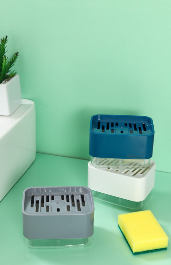 ขาย แท่นวางฟองน้ำ Dishwashing Liquid Dispenser II 3 pcs