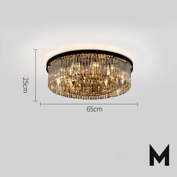 ขาย โคมไฟแต่งบ้านติดเพดาน Luxury Black Chandelier V