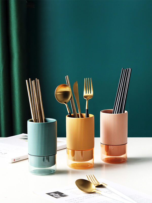 ขาย ที่ใส่ช้อนส้อม Pastel Kitchen Holder