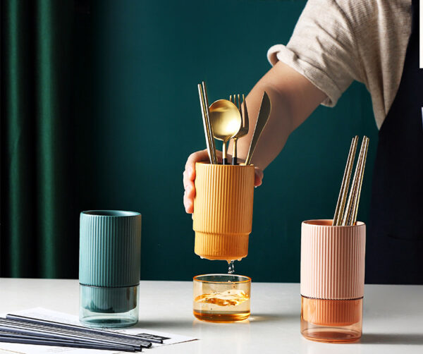 ขาย ที่ใส่ช้อนส้อม Pastel Kitchen Holder