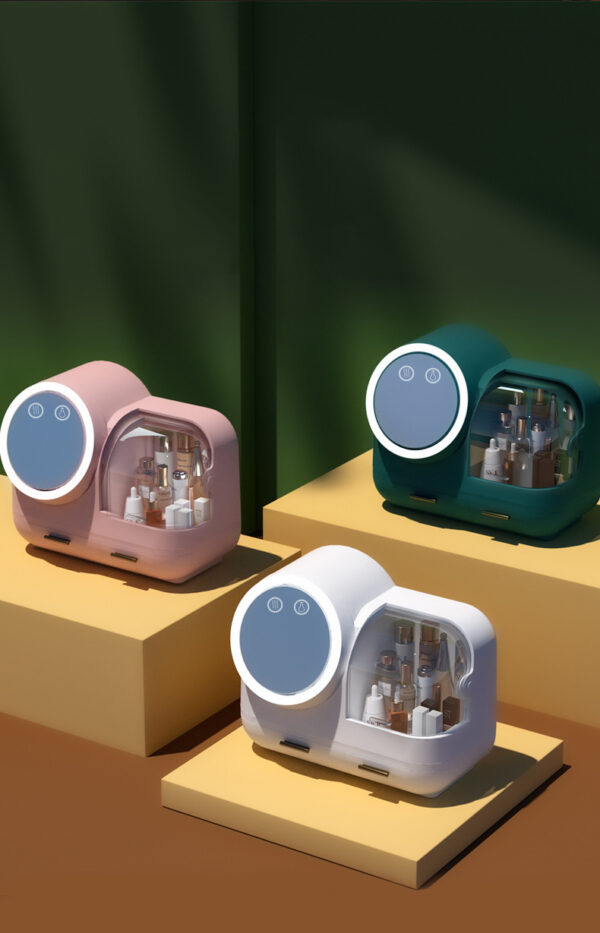 ขาย กล่องใส่เครื่องสำอาง Cosmetic Storage with Mirror
