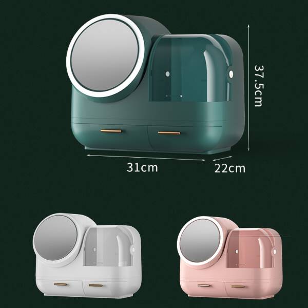 ขาย กล่องใส่เครื่องสำอาง Cosmetic Storage with Mirror