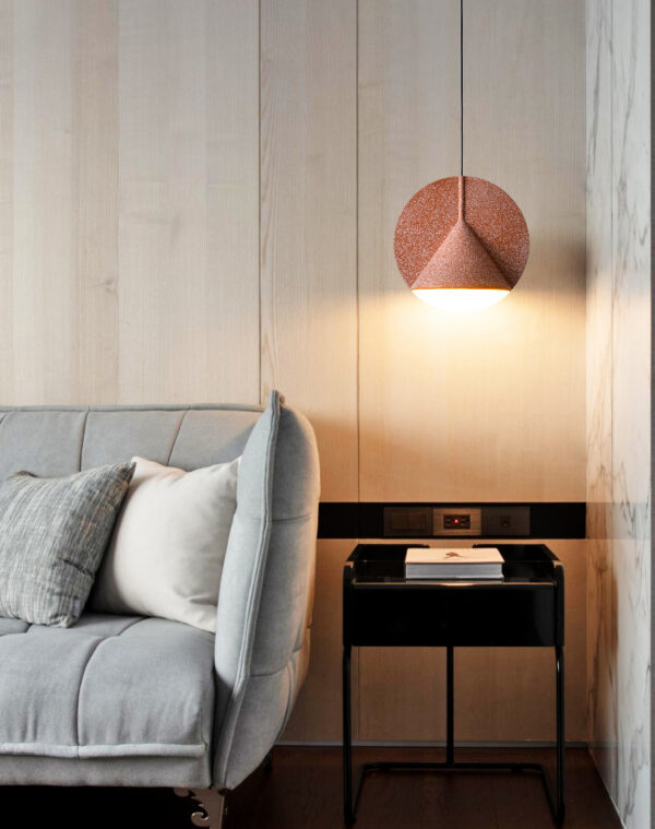 ขาย โคมไฟแขวนเพดานลายหินขัด Terrazzo Ceiling Lamp III