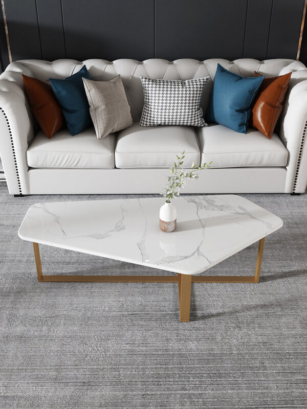 ขาย โต๊ะกลางลายหินอ่อน Designed Center Table