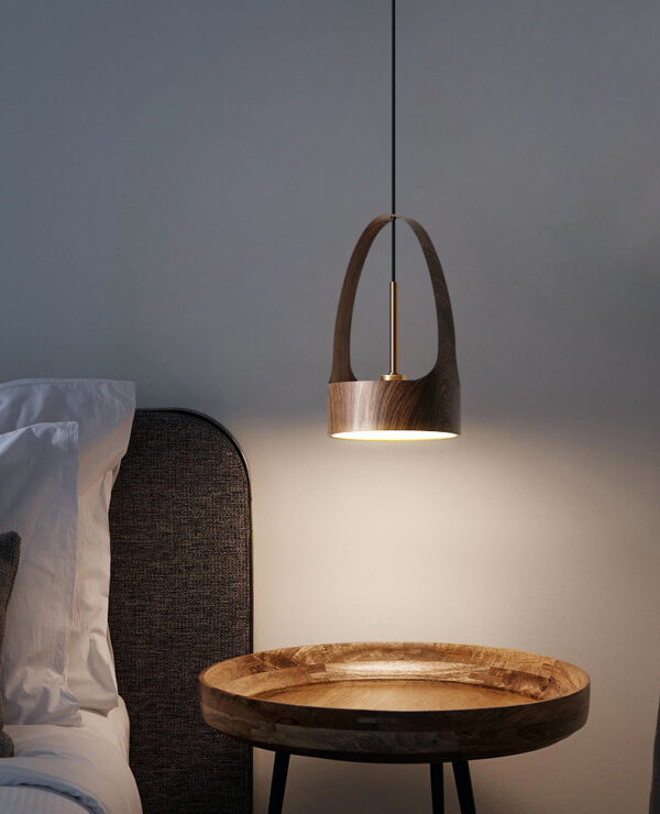 ขาย โคมไฟไม้ติดเพดาน Wooden Ceiling Lamp