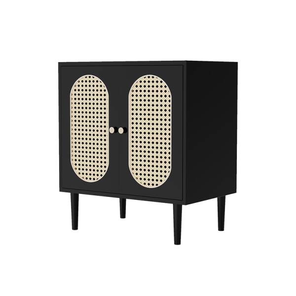 ขาย โต๊ะข้างเตียงไม้จักรสาน Rattan Bedside Table II