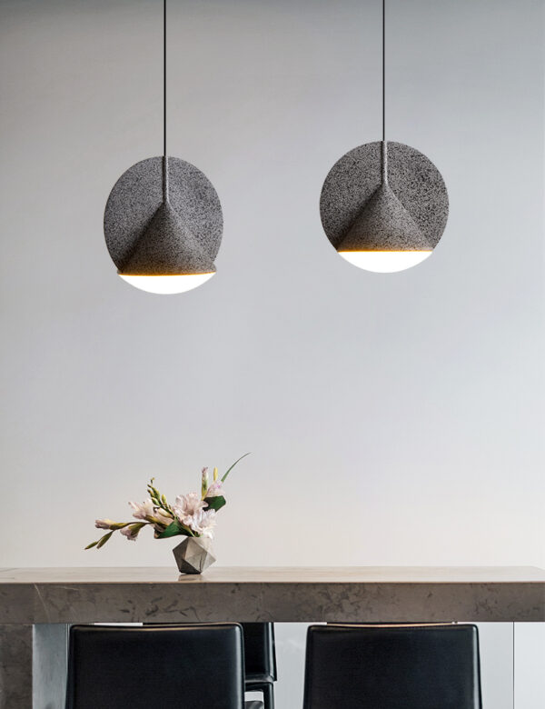 ขาย โคมไฟแขวนเพดานลายหินขัด Terrazzo Ceiling Lamp III
