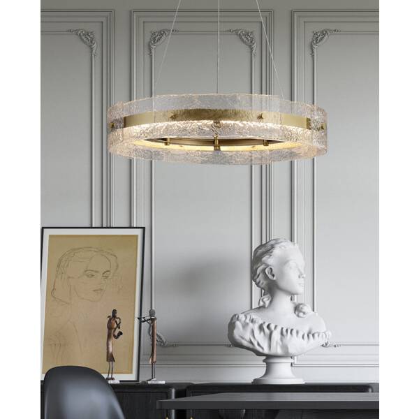 ขาย โคมไฟติดเพดาน Circle Luxury Chandelier