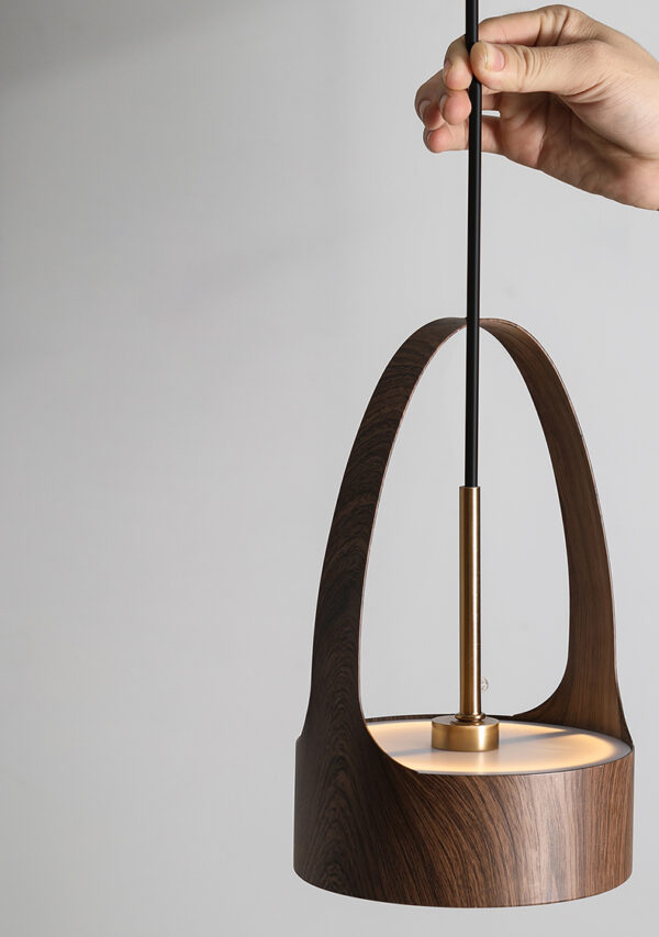 ขาย โคมไฟไม้ติดเพดาน Wooden Ceiling Lamp