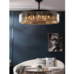 ขาย โคมไฟแต่งบ้านติดเพดาน Luxury Black Chandelier III