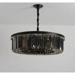 ขาย โคมไฟแต่งบ้านติดเพดาน Luxury Black Chandelier III