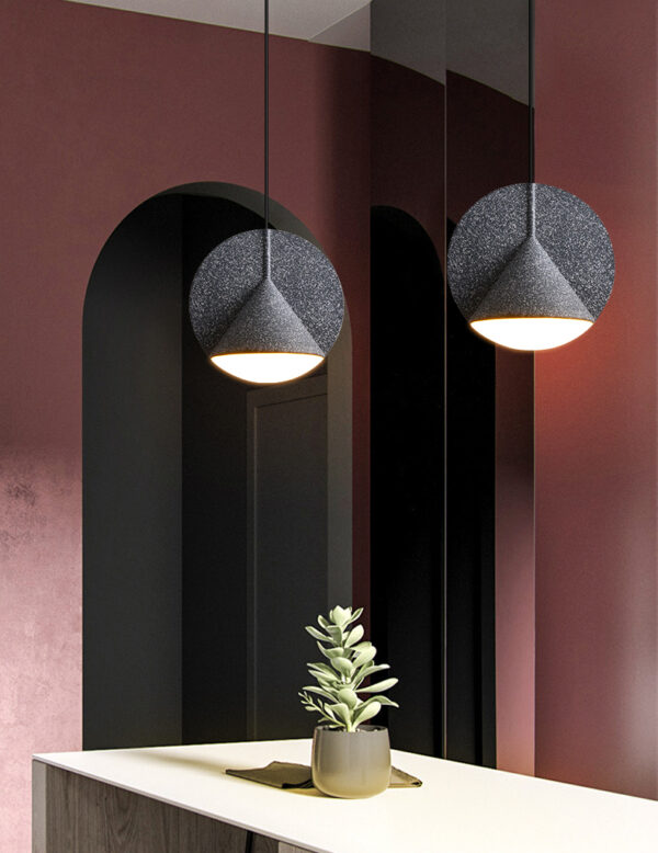 ขาย โคมไฟแขวนเพดานลายหินขัด Terrazzo Ceiling Lamp III