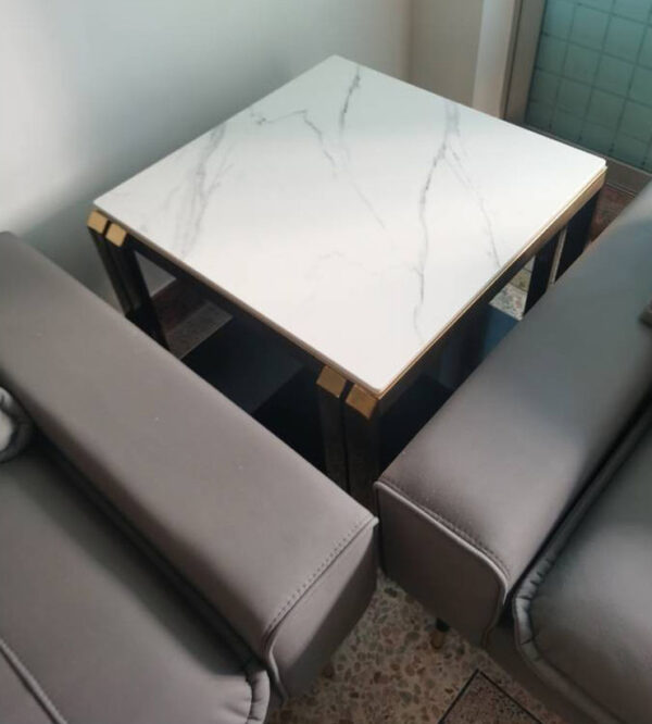 ขาย โต๊ะข้างเตียง โต๊ะข้างโซฟา ท็อปหินอ่อนสี่เหลี่ยมจัตุรัส Decorating Side Table III