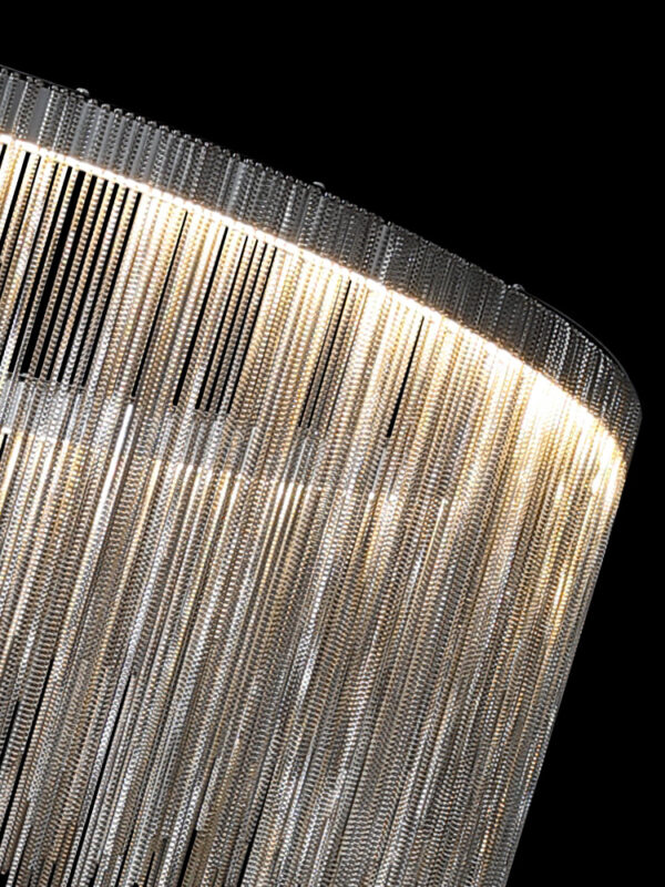 ขาย โคมไฟแต่งบ้านติดเพดาน Luxury Nordic Circle Chandelier