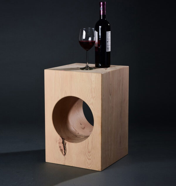 ขาย โต๊ะไม้อเนกประสงค์ Square Solid Wooden Side Table