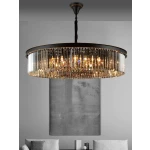 ขาย โคมไฟแต่งบ้านติดเพดาน Luxury Black Chandelier III