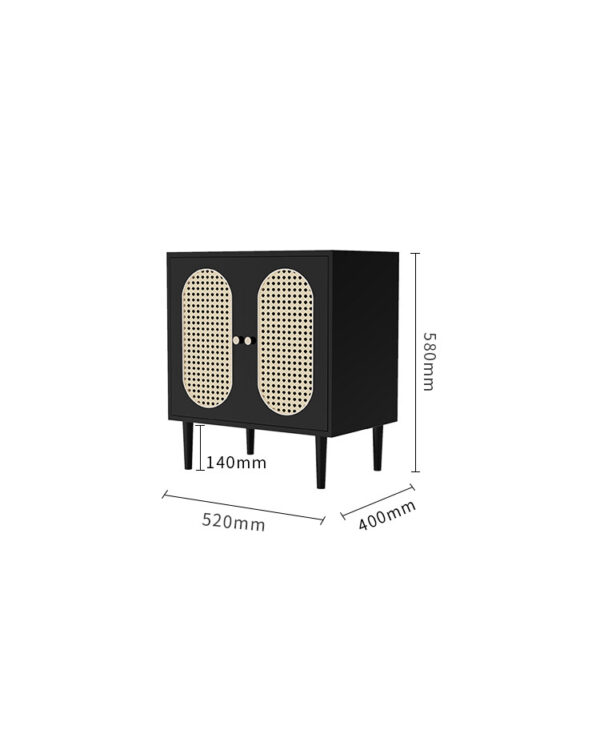 ขาย โต๊ะข้างเตียงไม้จักรสาน Rattan Bedside Table II