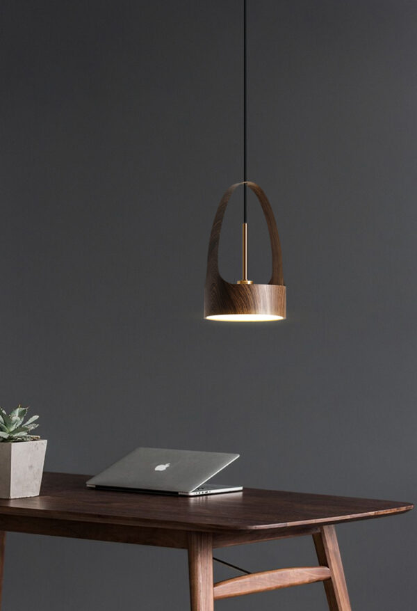 ขาย โคมไฟไม้ติดเพดาน Wooden Ceiling Lamp