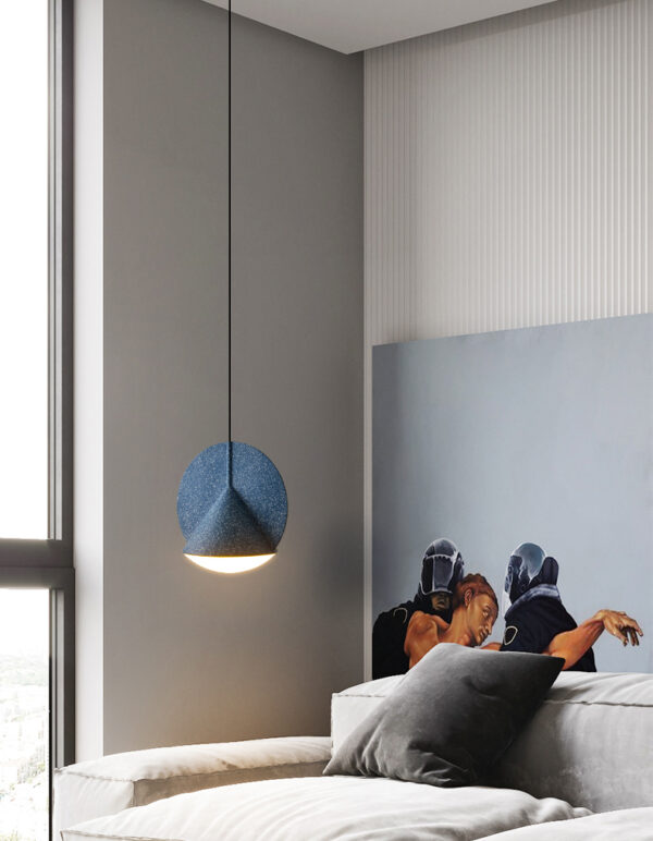 ขาย โคมไฟแขวนเพดานลายหินขัด Terrazzo Ceiling Lamp III