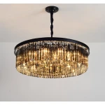 ขาย โคมไฟแต่งบ้านติดเพดาน Luxury Black Chandelier III