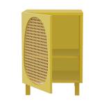 ขาย โต๊ะข้างเตียงไม้จักรสาน Rattan Bedside Table