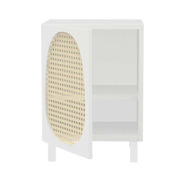 ขาย โต๊ะข้างเตียงไม้จักรสาน Rattan Bedside Table