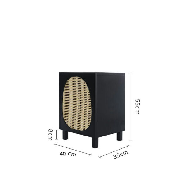 ขาย โต๊ะข้างเตียงไม้จักรสาน Rattan Bedside Table