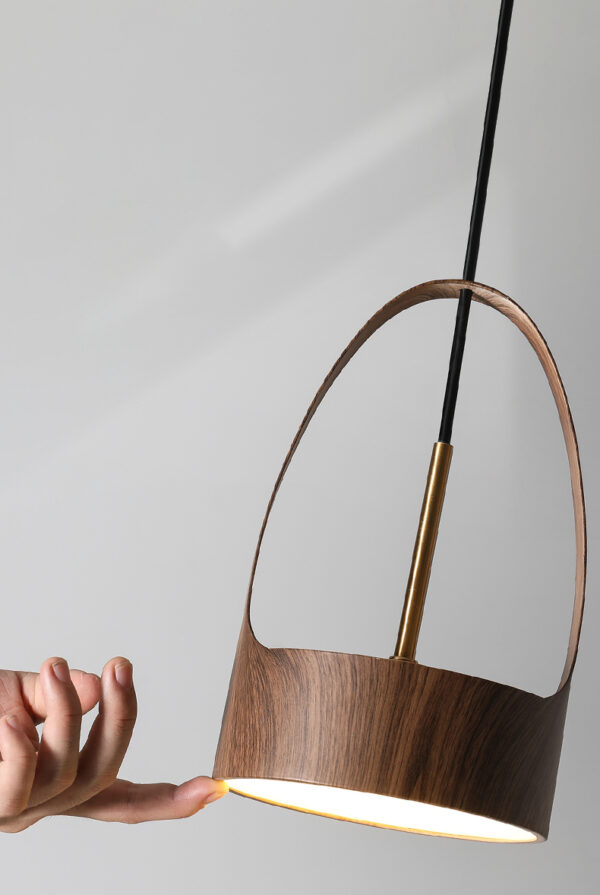 ขาย โคมไฟไม้ติดเพดาน Wooden Ceiling Lamp