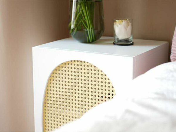 ขาย โต๊ะข้างเตียงไม้จักรสาน Rattan Bedside Table