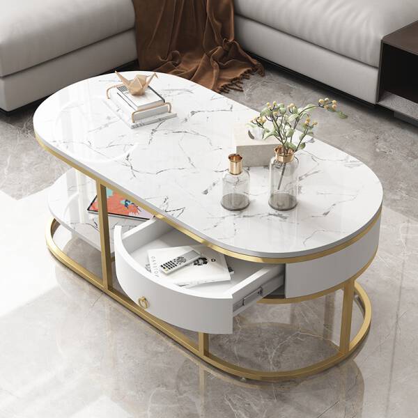 ขาย โต๊ะกลางท็อปหินอ่อน Marble Coffee Table XX