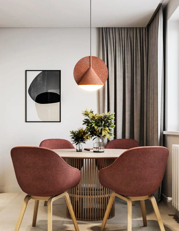 ขาย โคมไฟแขวนเพดานลายหินขัด Terrazzo Ceiling Lamp III