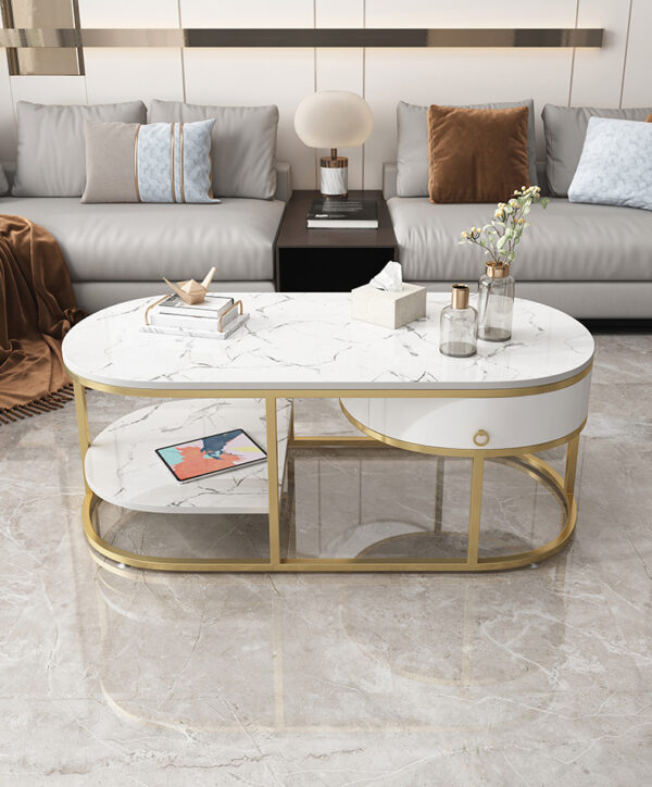 ขาย โต๊ะกลางท็อปหินอ่อน Marble Coffee Table XX