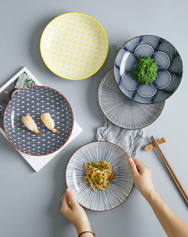 ขาย จานเซรามิกสไตล์ญี่ปุ่น Japanese-Style Ceramic Dish IV