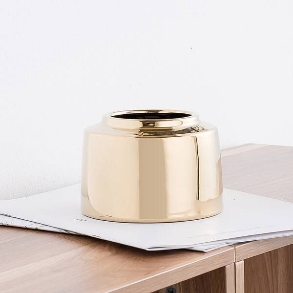 ขาย แจกันสำหรับตกแต่งบ้าน Golden Vase